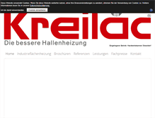 Tablet Screenshot of kreilac.de
